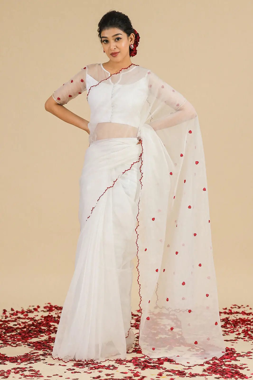 ready to wear saree collection at Bullionknot