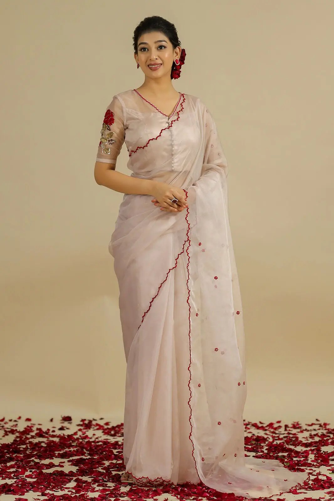 Ready to wear saree collection at Bullionknot