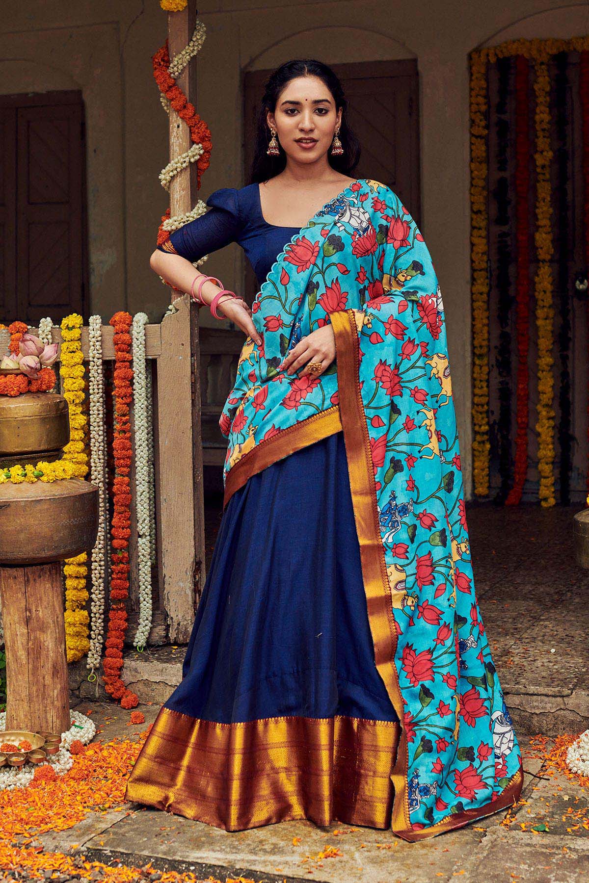 Half Saree - ANJU SHANKAR LABEL