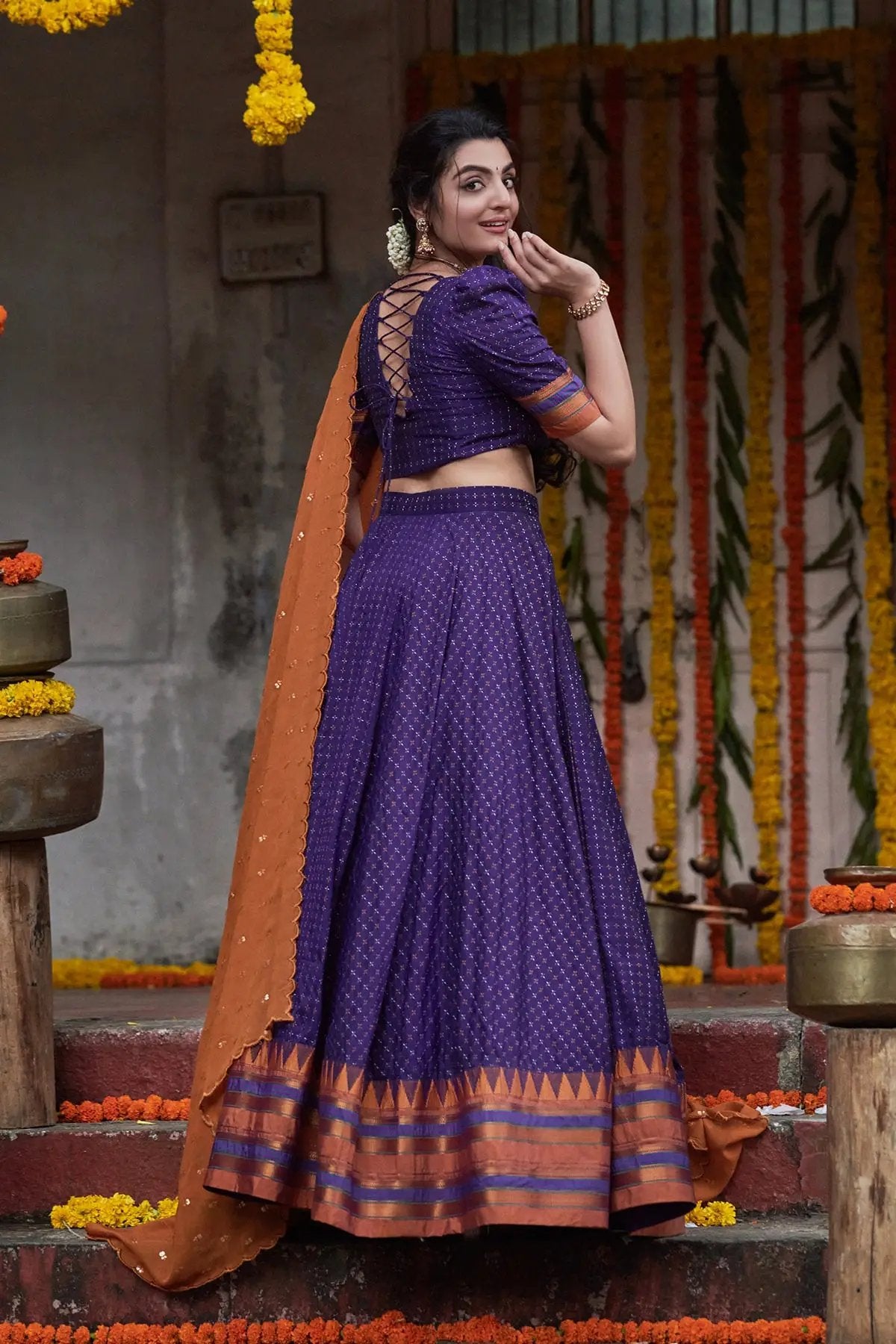 Akhila Naraynpet Lehenga Set