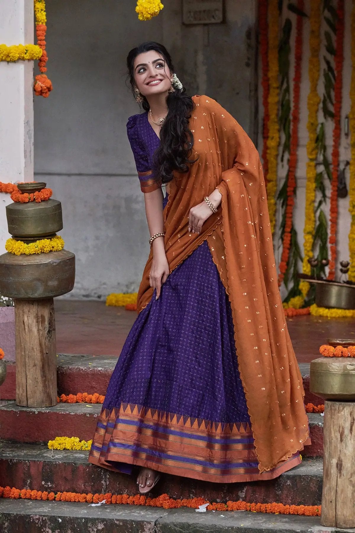 Akhila Naraynpet Lehenga Set