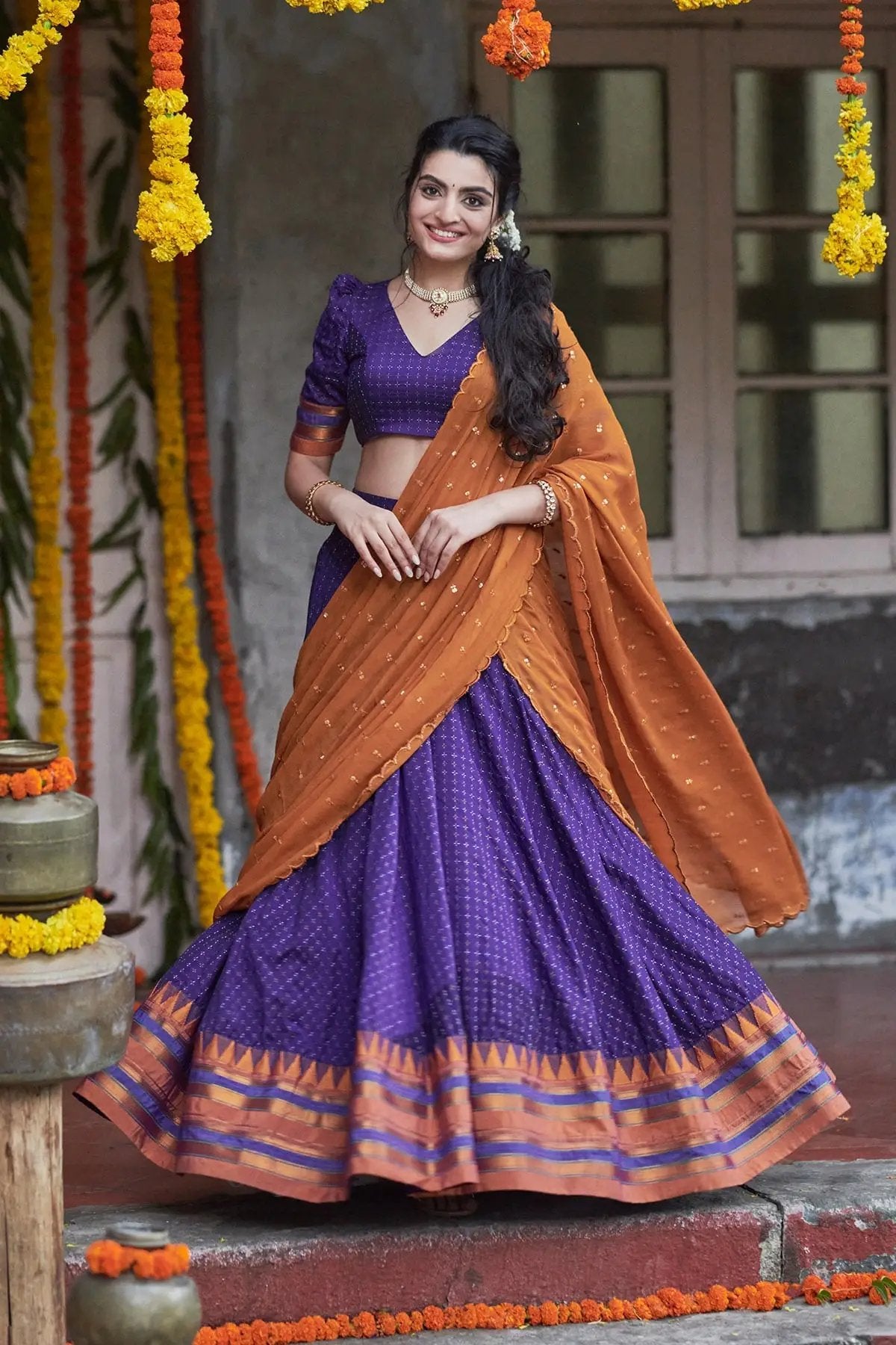 Akhila Naraynpet Lehenga Set