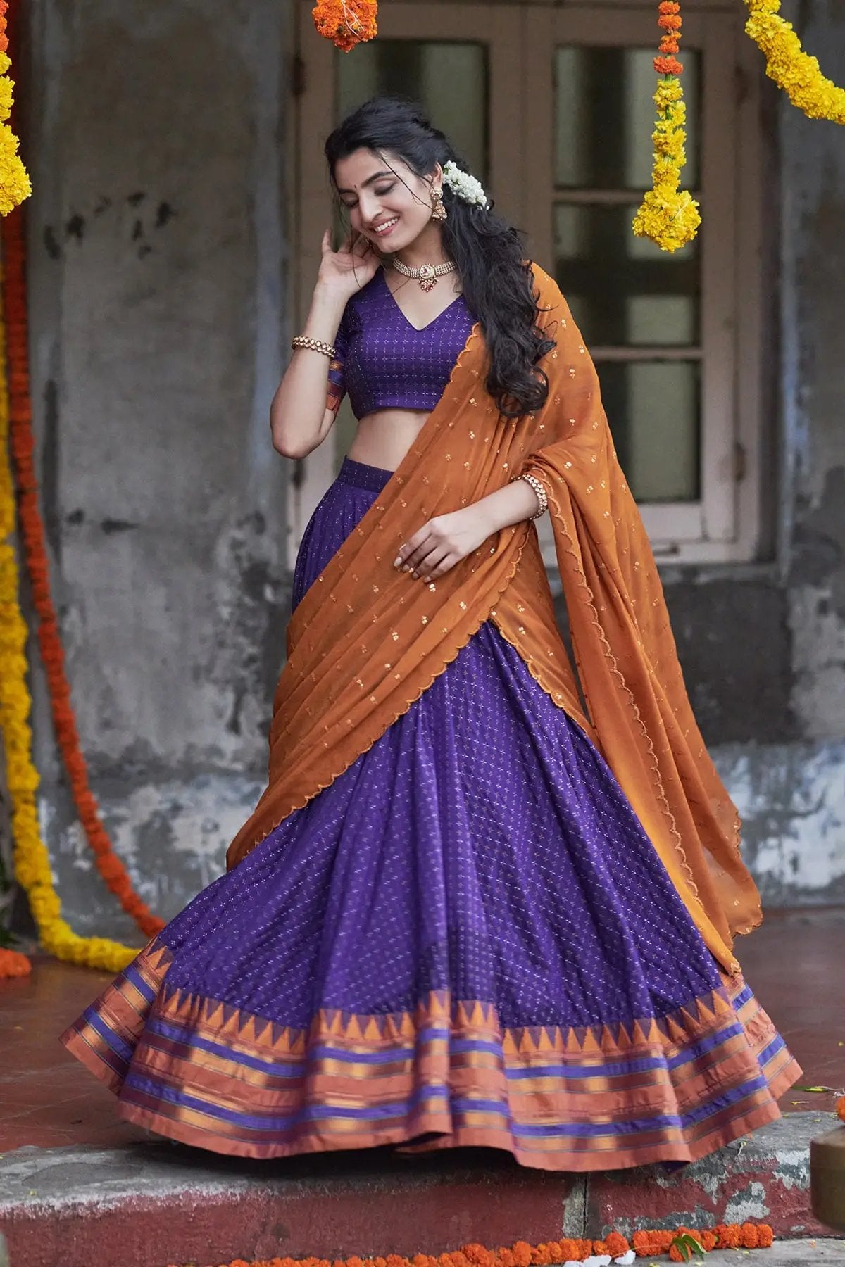 Akhila Naraynpet Lehenga Set