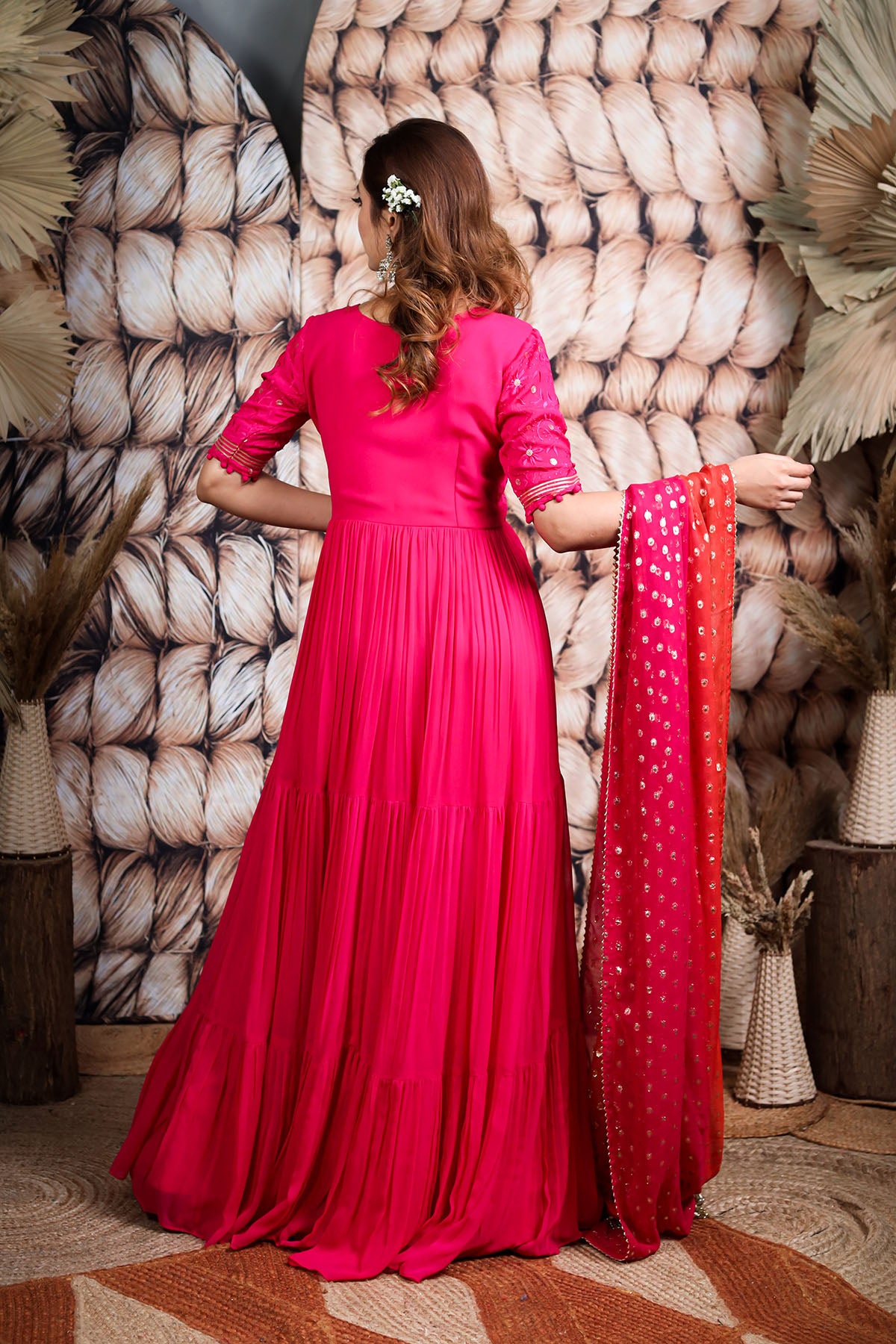 Full on sale anarkali gown