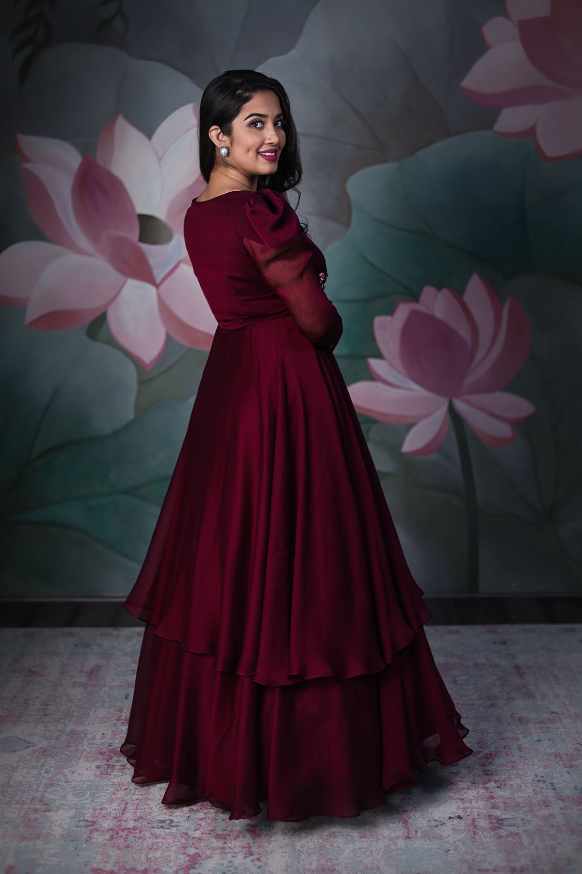 Chaheli Party Wear Gown  Traditional Party Wear Long Dress