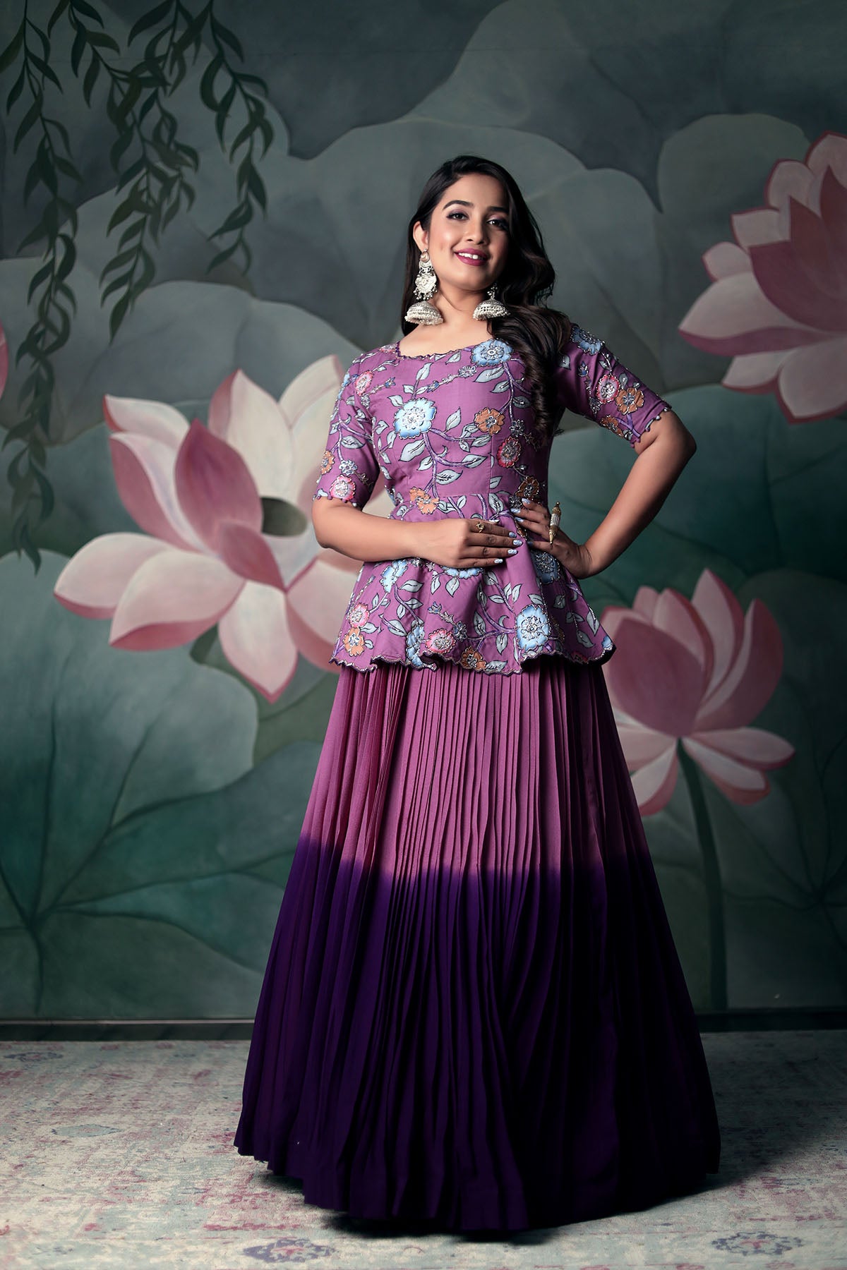 Veronika Peplum Lehenga Set