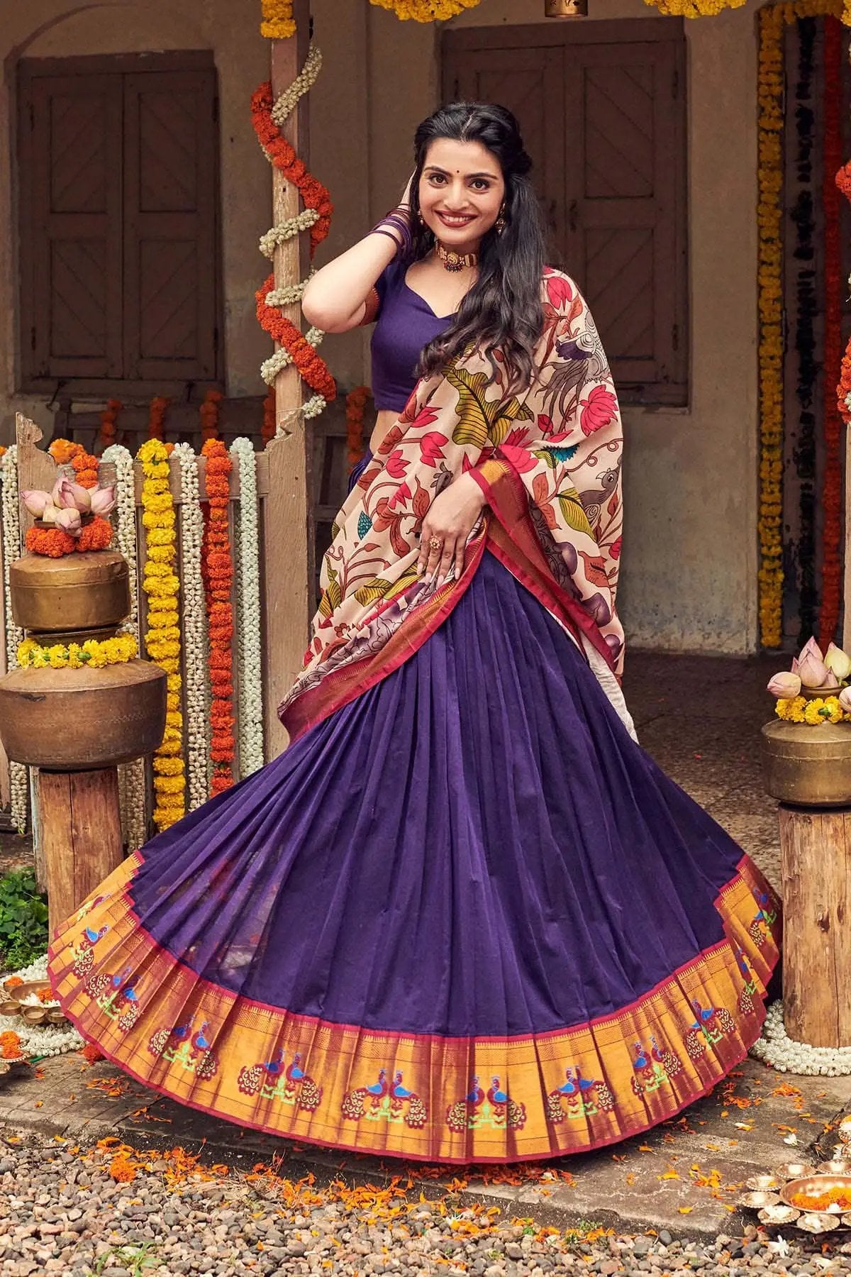 Devashree Naraynpet Lehenga Set