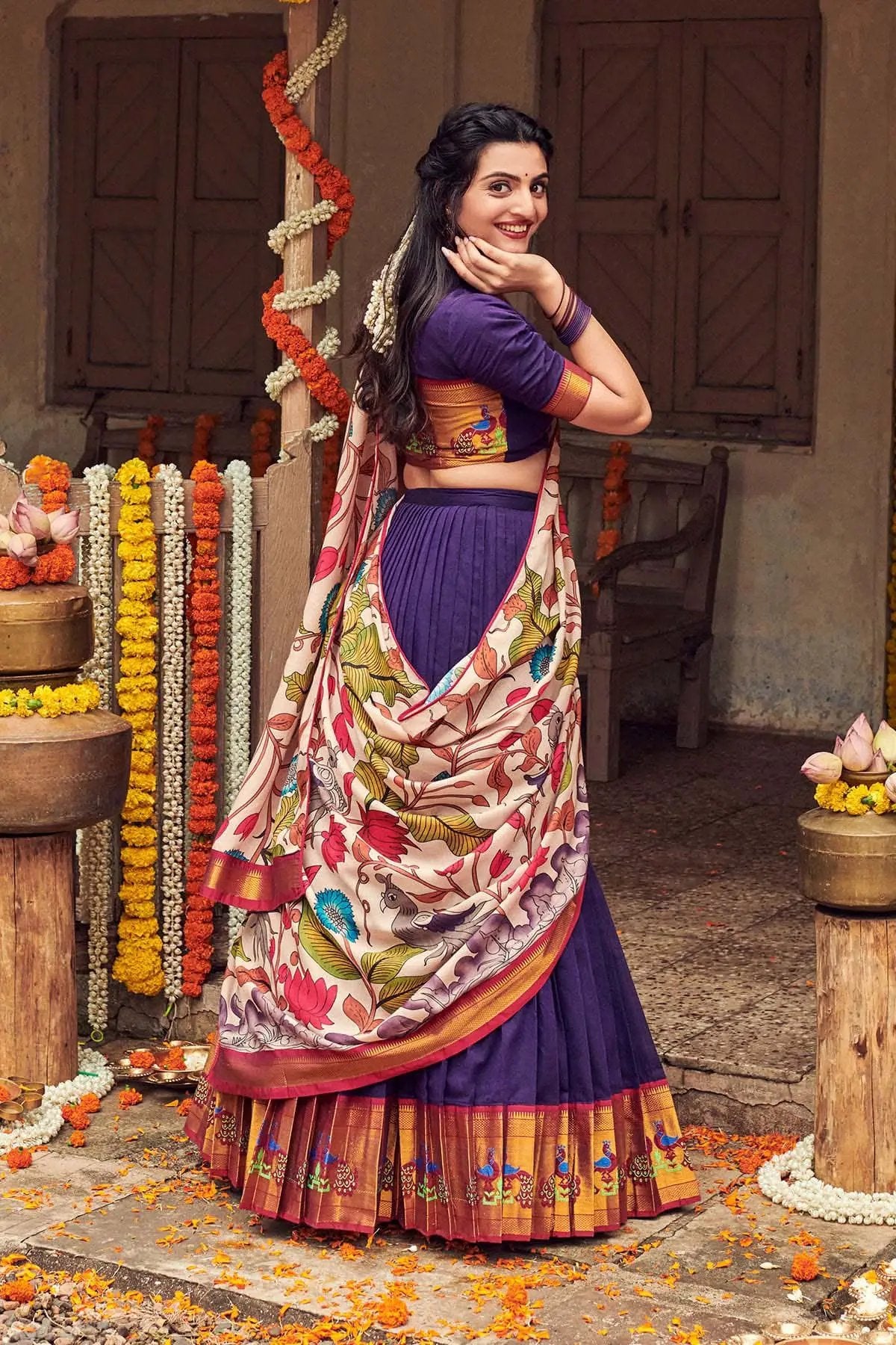 Devashree Naraynpet Lehenga Set