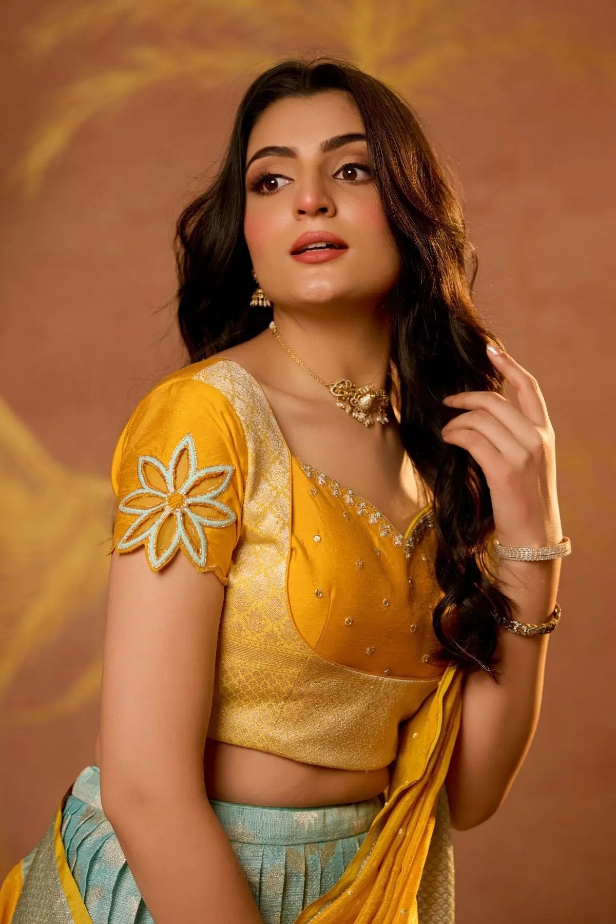 Aadhya Lehenga Set in Yellow