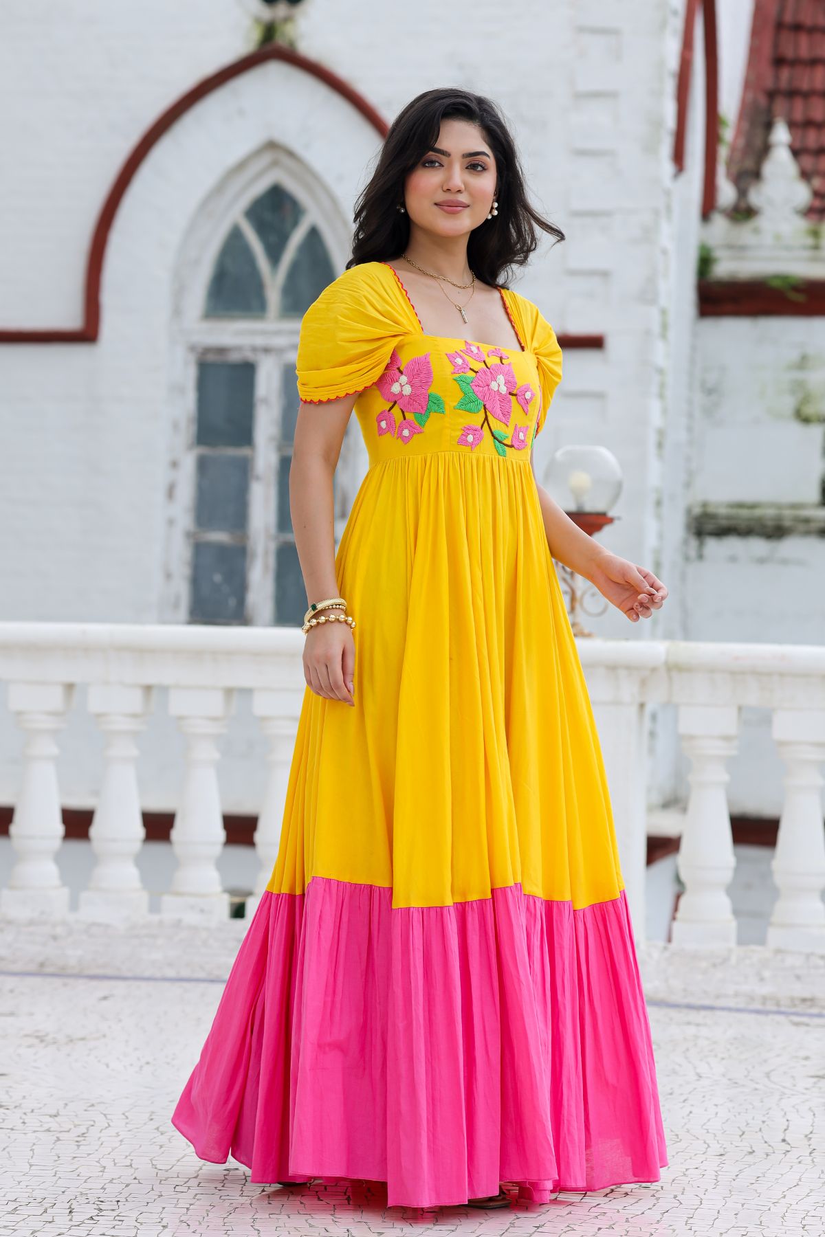 Daffodil Dream Maxi (Dress) in Yellow