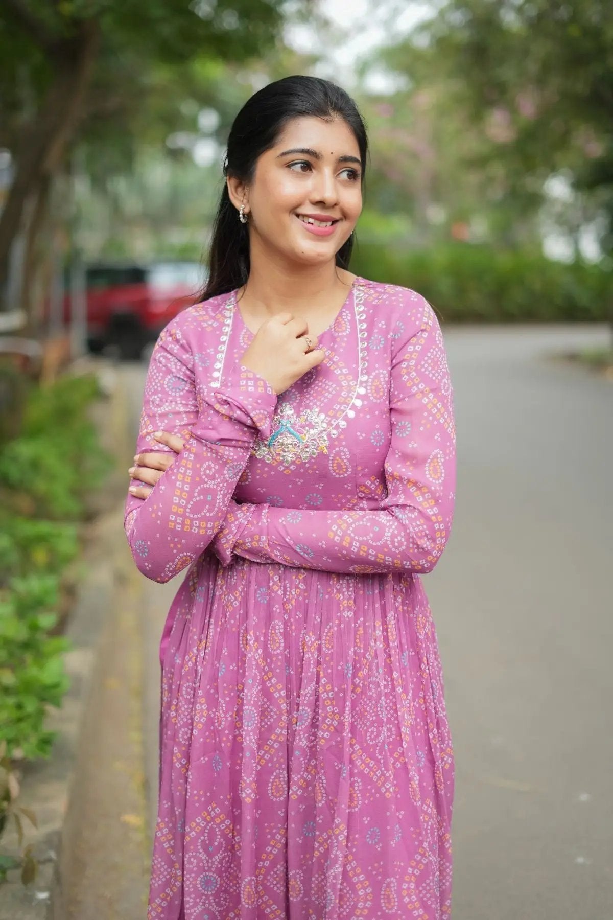 Pragati Kurta Set in Pink