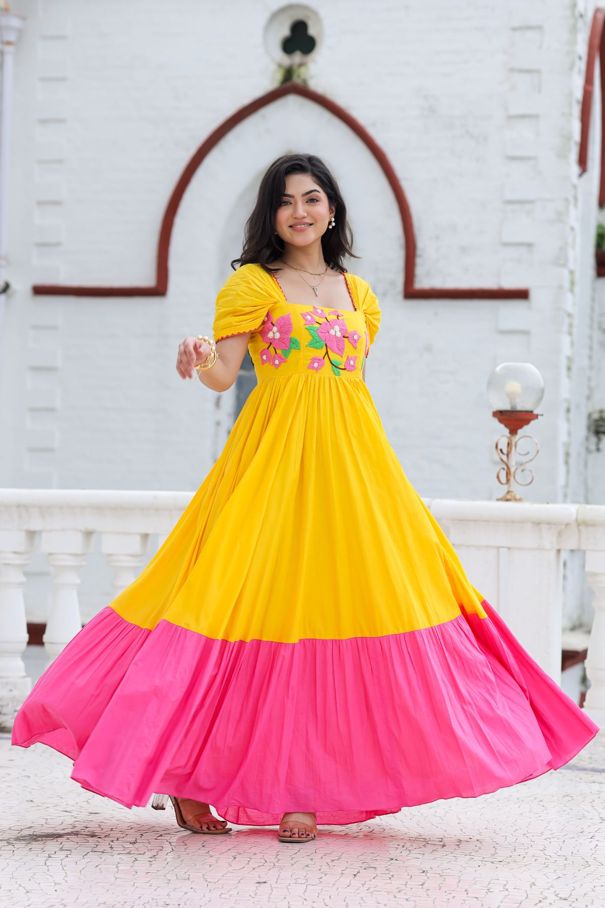 Daffodil Dream Maxi (Dress) in Yellow