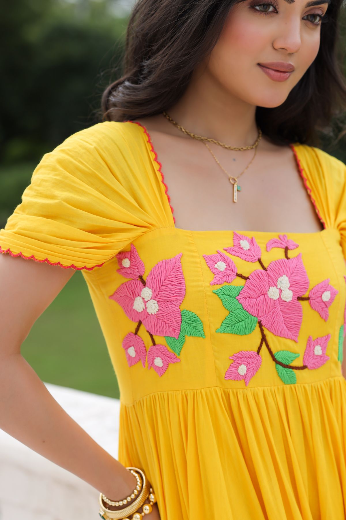 Daffodil Dream Maxi (Dress) in Yellow