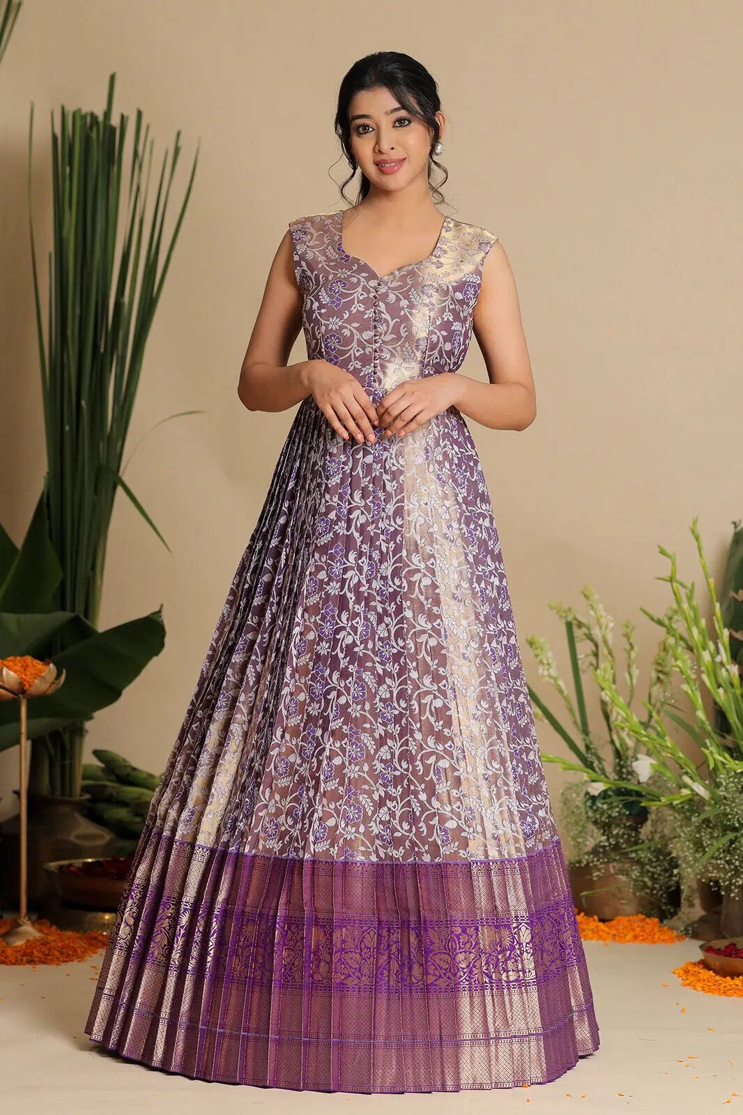 Akanksha Jacket (Dress) in Purple