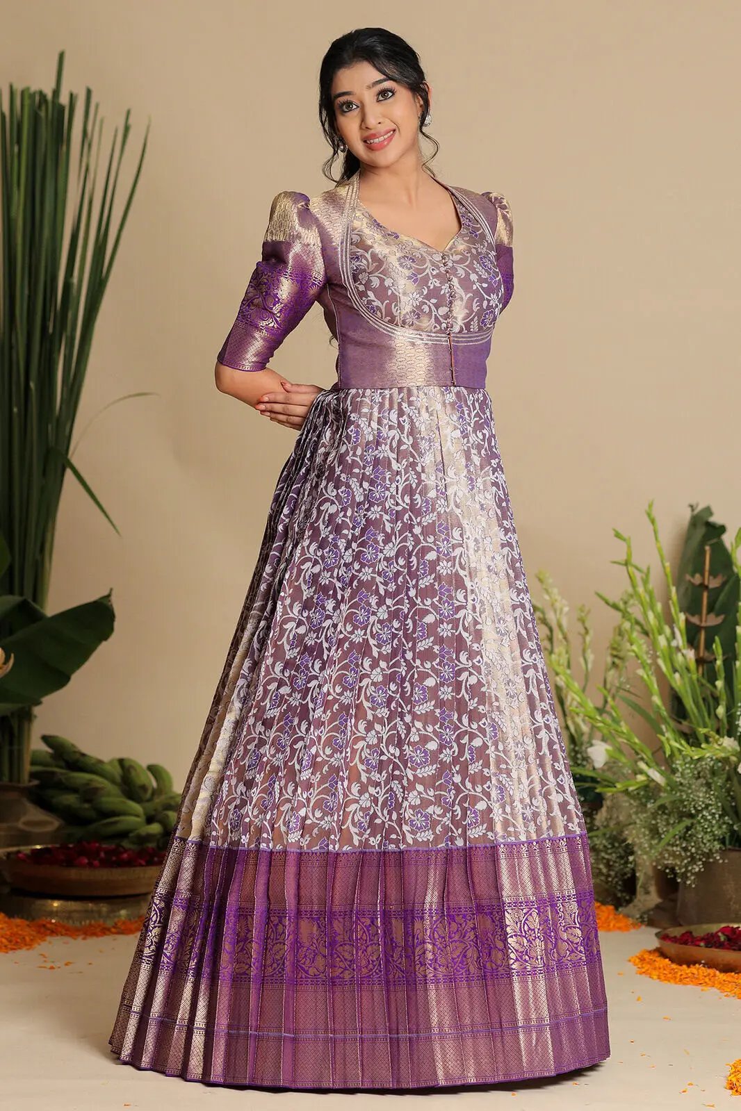 Akanksha Jacket (Dress) in Purple