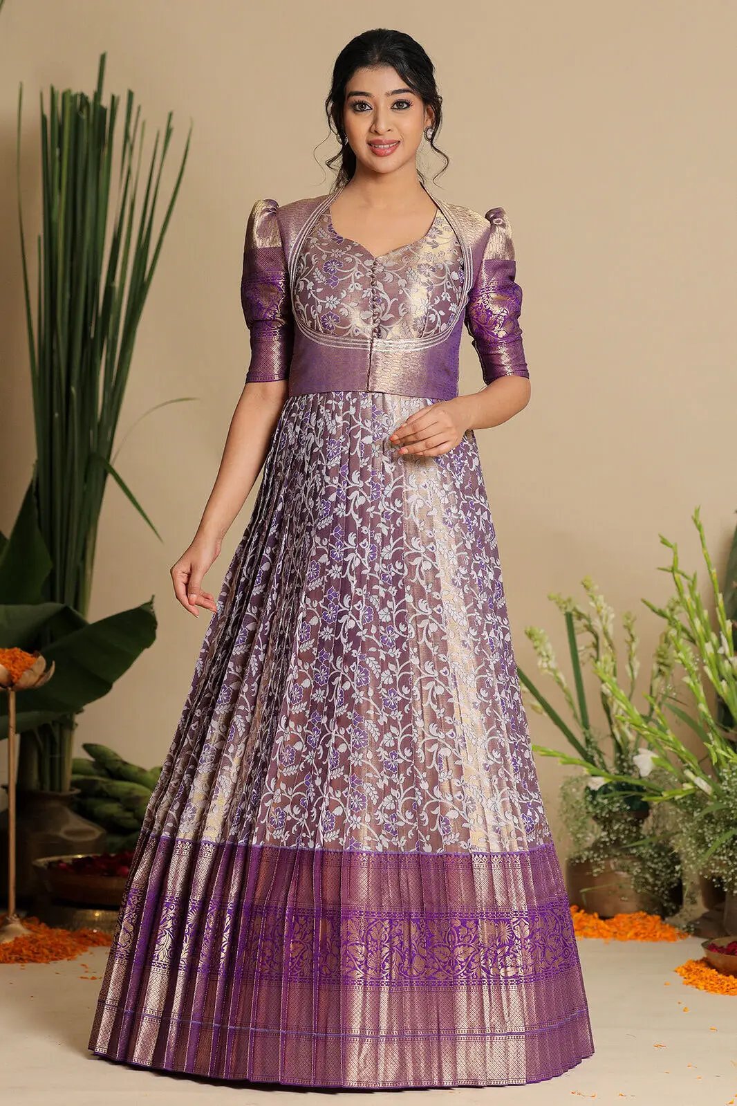 Akanksha Jacket (Dress) in Purple