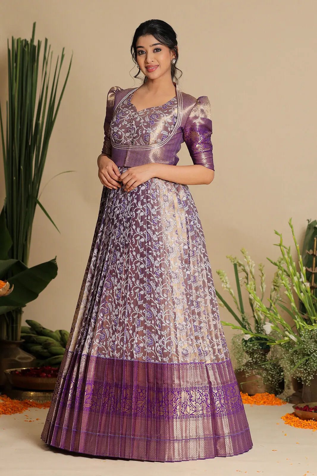 Akanksha Jacket (Dress) in Purple