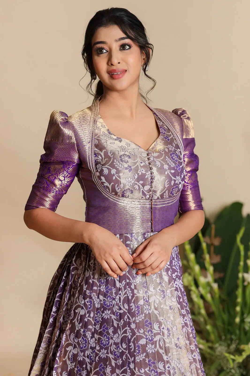 Akanksha Jacket (Dress) in Purple