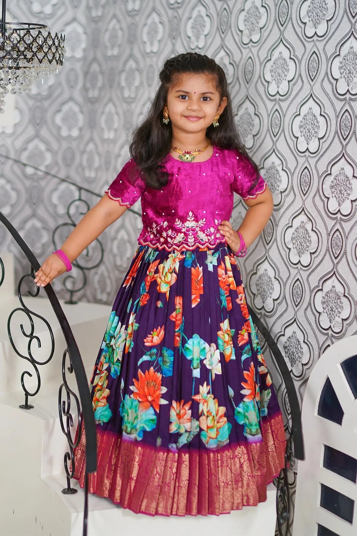 Baby Ketki Lehenga Set