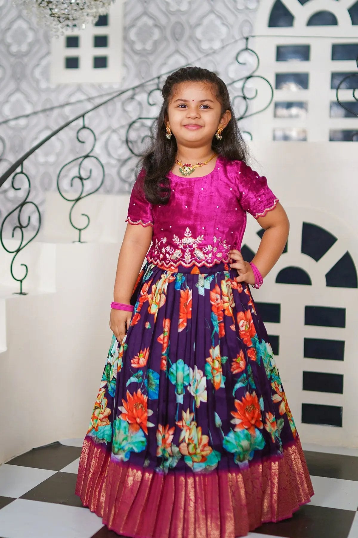 Baby Ketki Lehenga Set