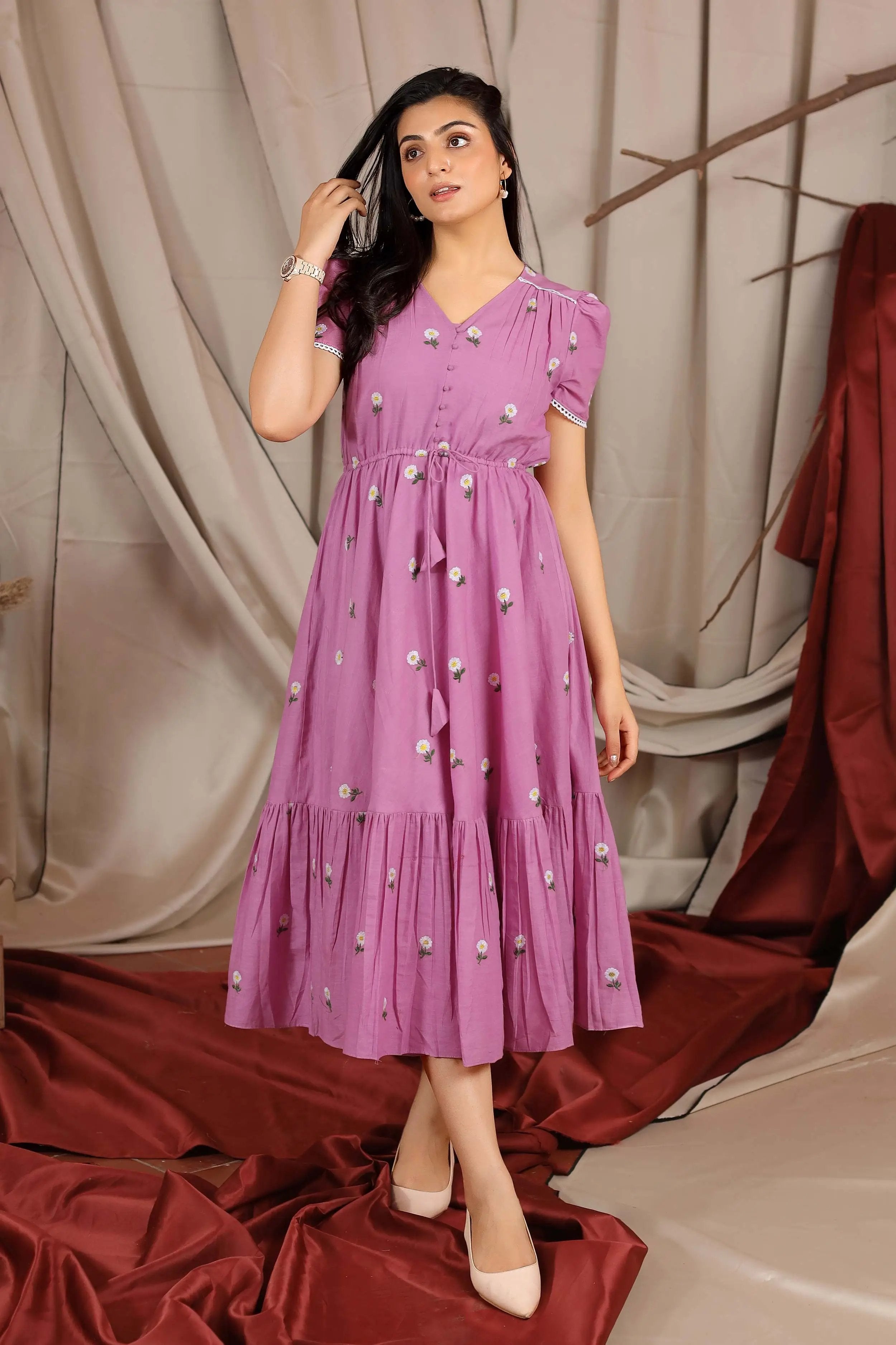 cotton dress collection for woman 