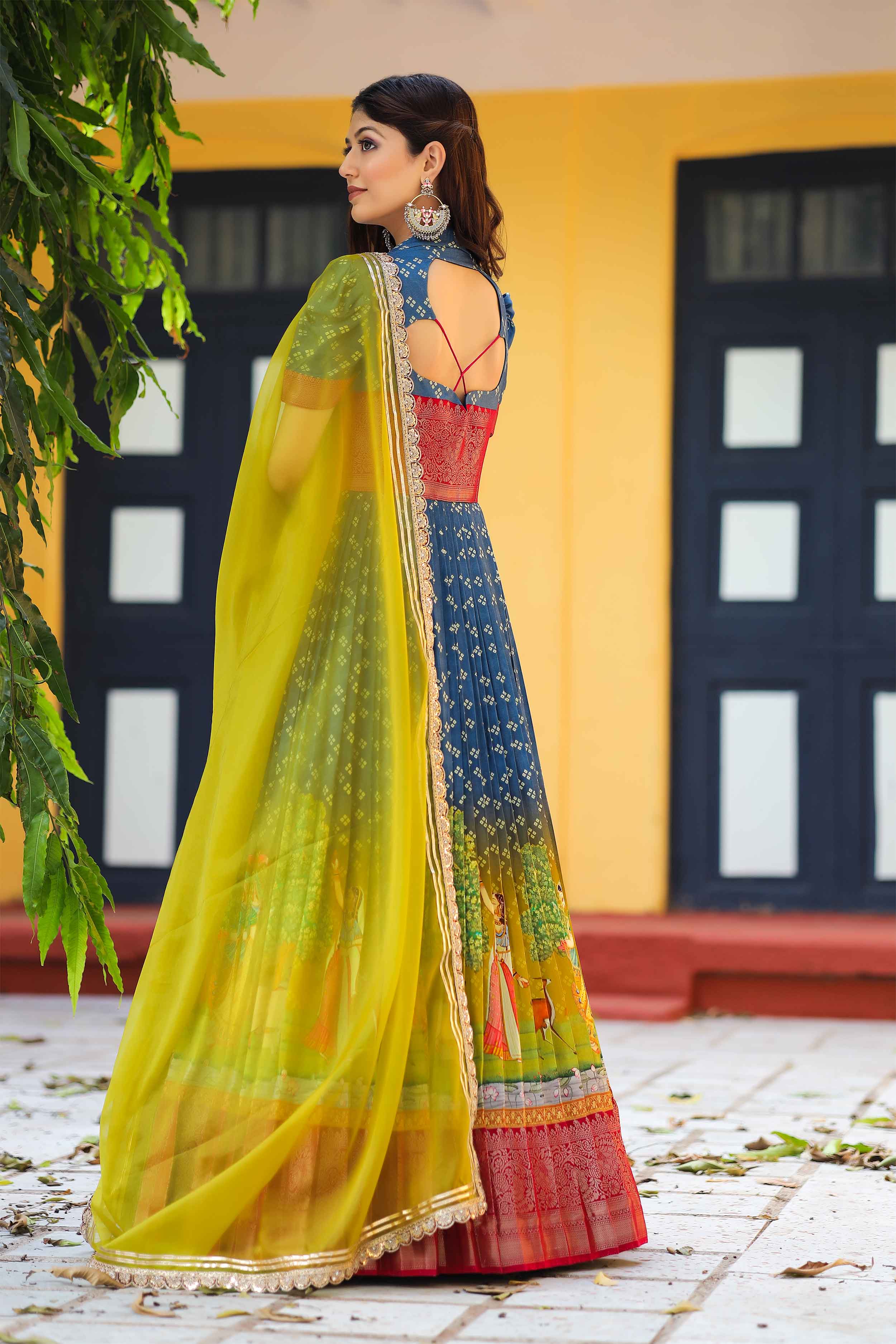 Lehenga on sale anarkali dress