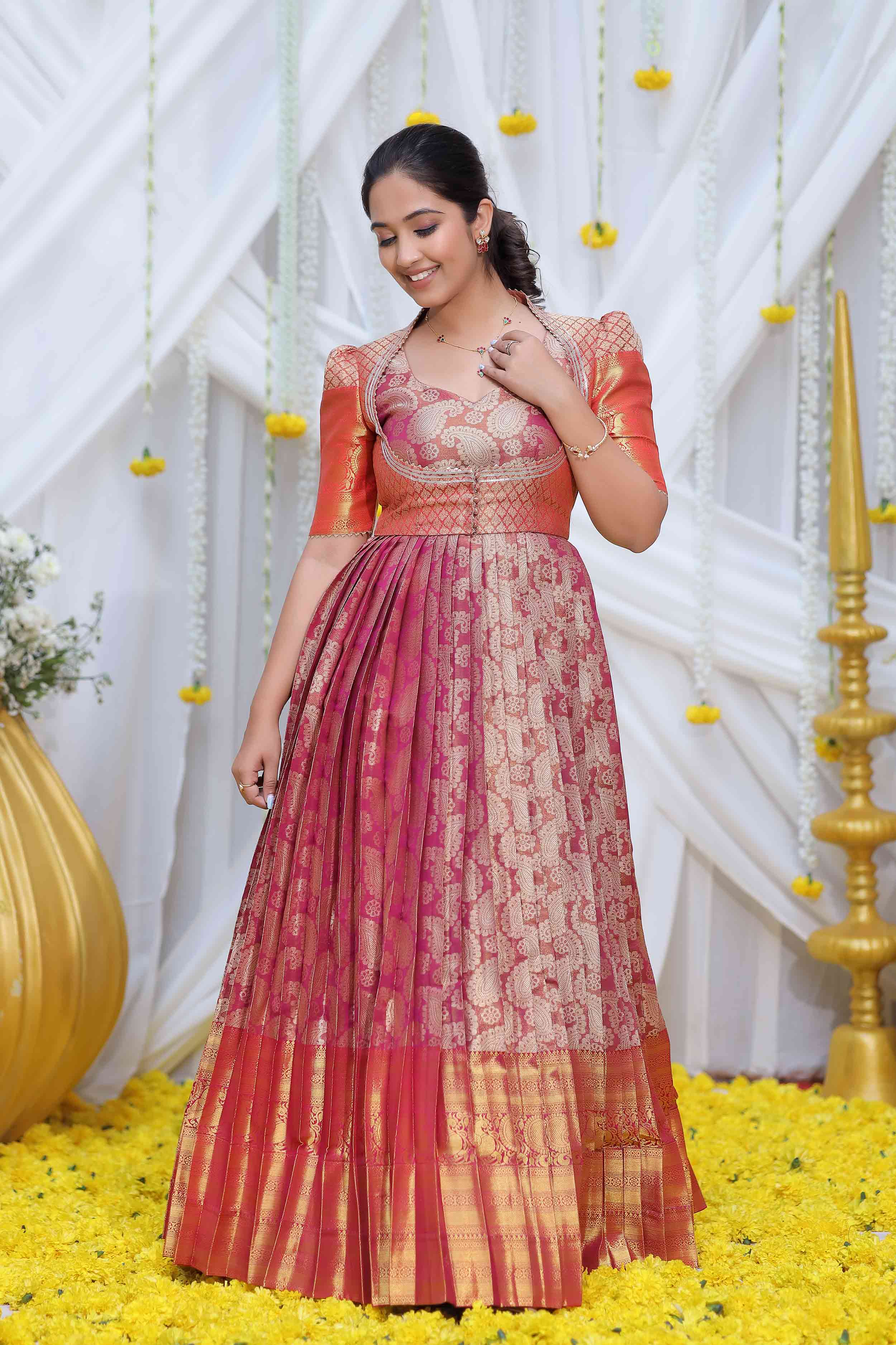 Hot Pink Stunning ethnic dress by Yankita Kapoor - Ethnic Race