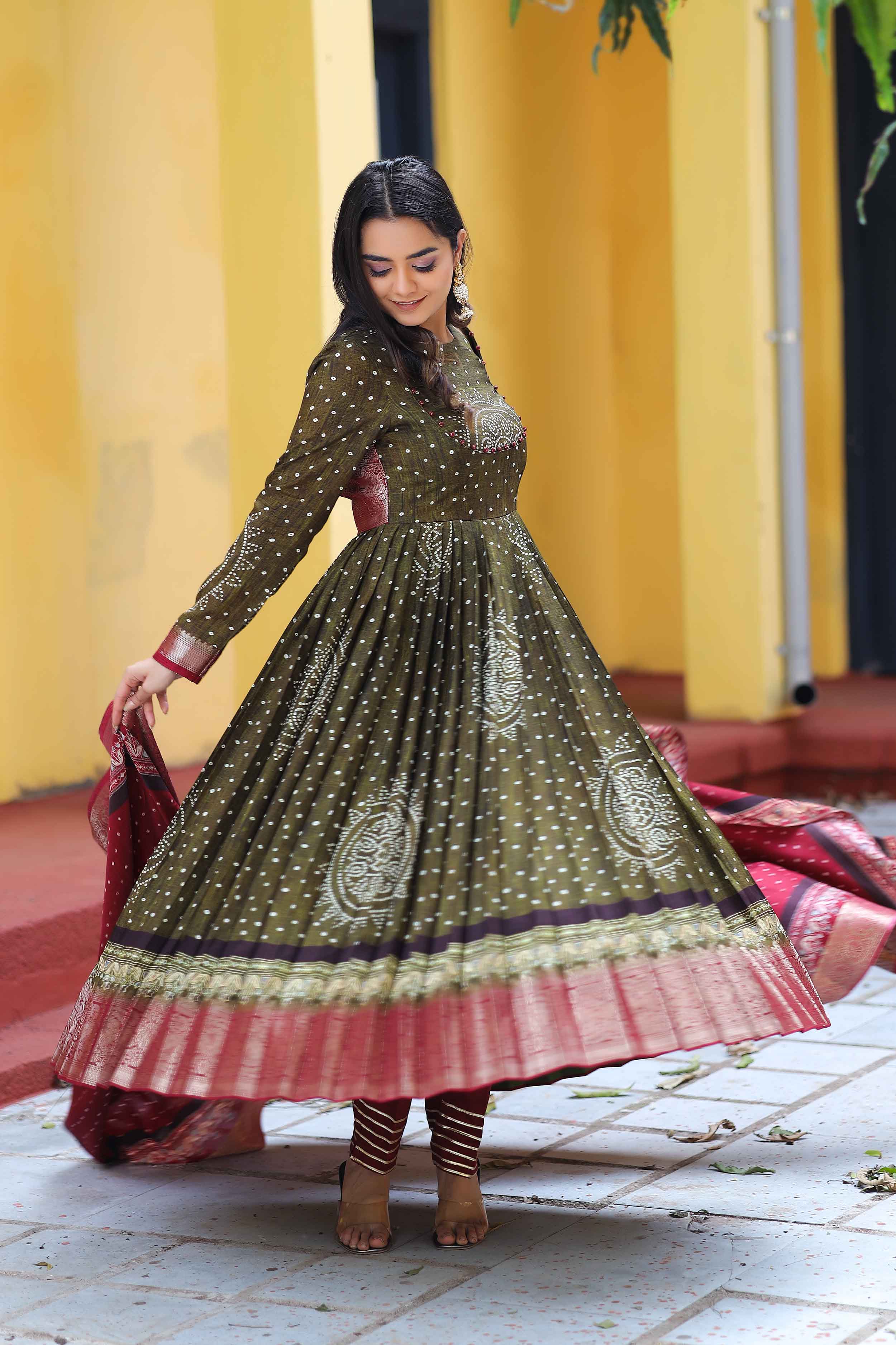 Mysore Silk Banarasi Suit