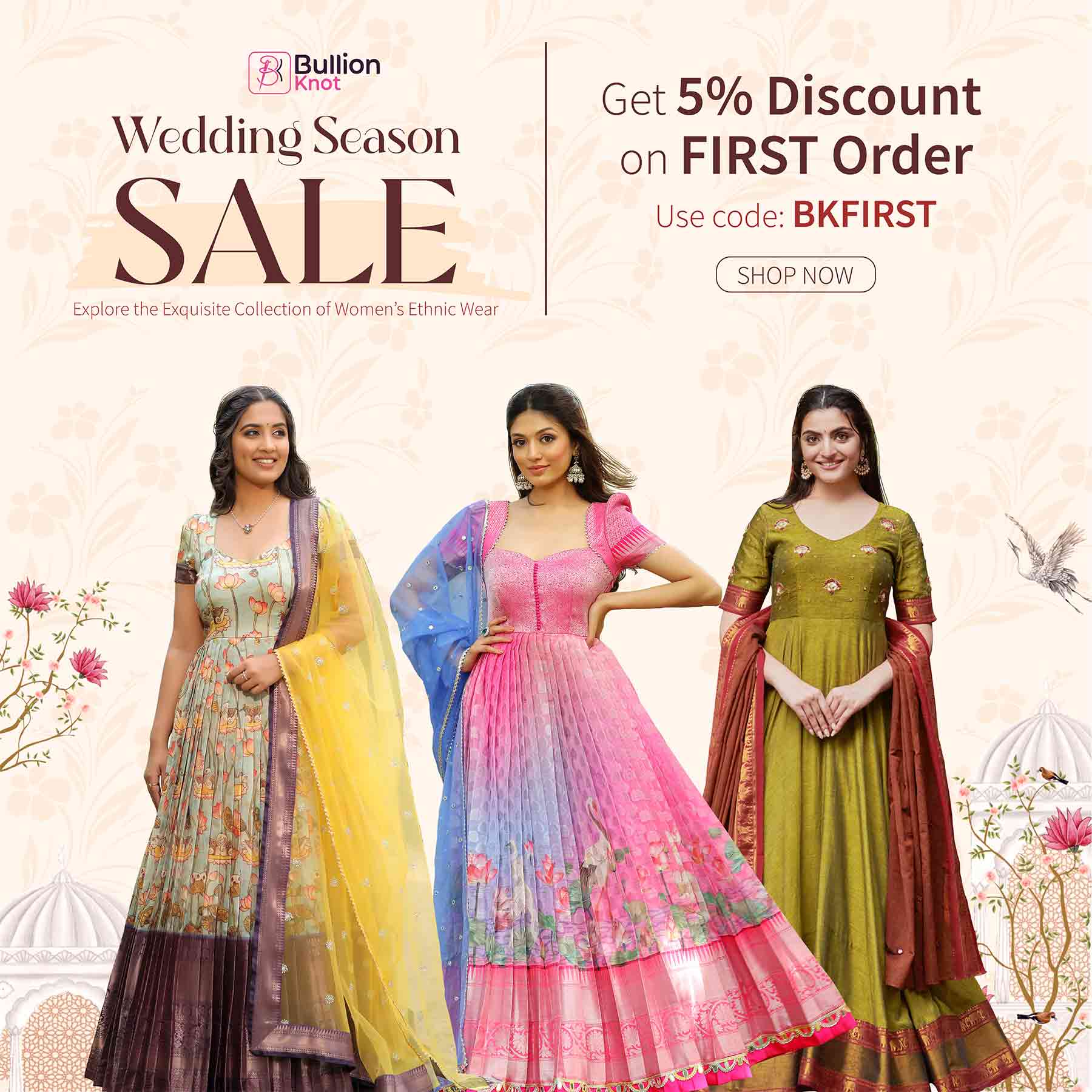 Designer Ethnic Wear for Women 50 Off Wedding Ethnic Wear Sale