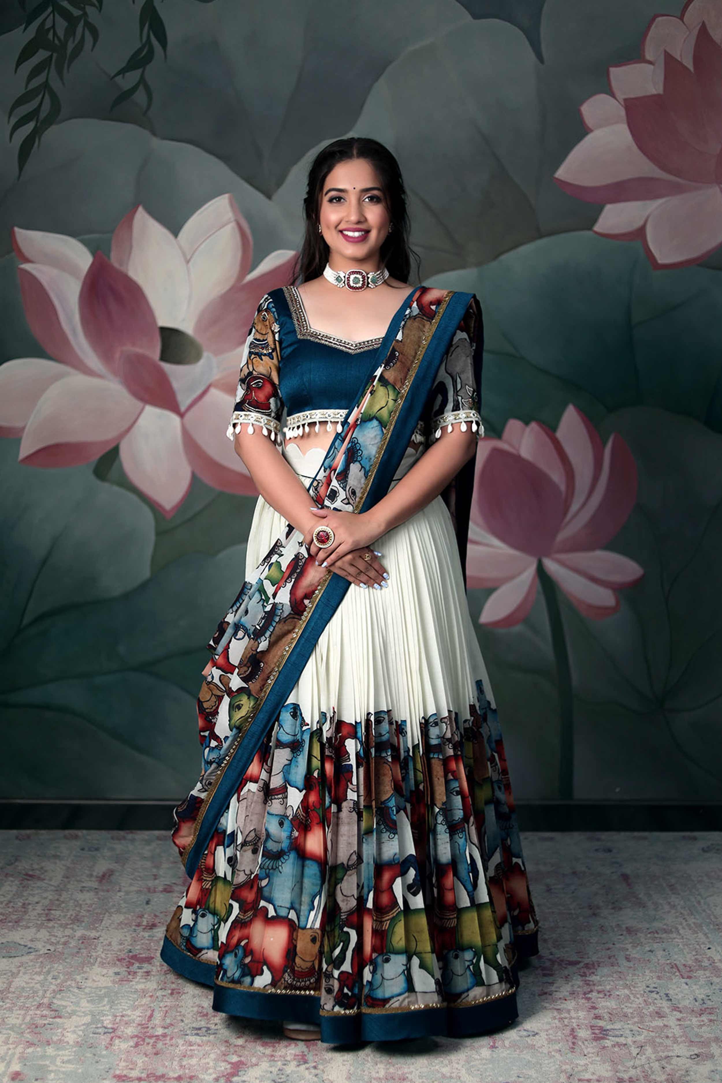 Buy Traditional Banarasi Silk Designer Lehenga Choli Online USA UK – Sunasa