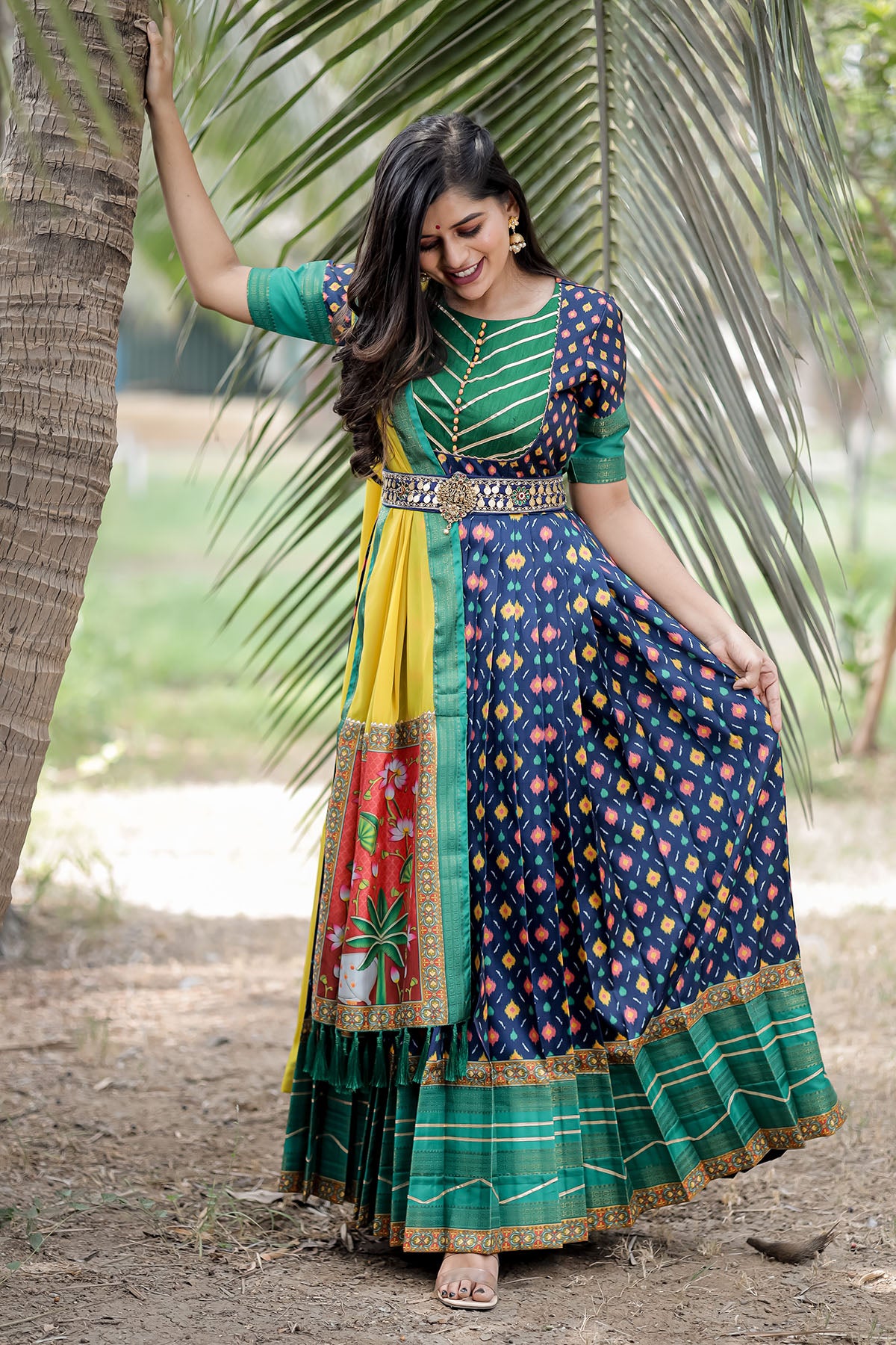 Pattu on sale long dresses